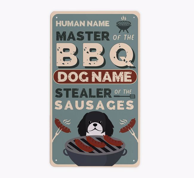 BBQ: Personalised {breedFullName} Metal Sign